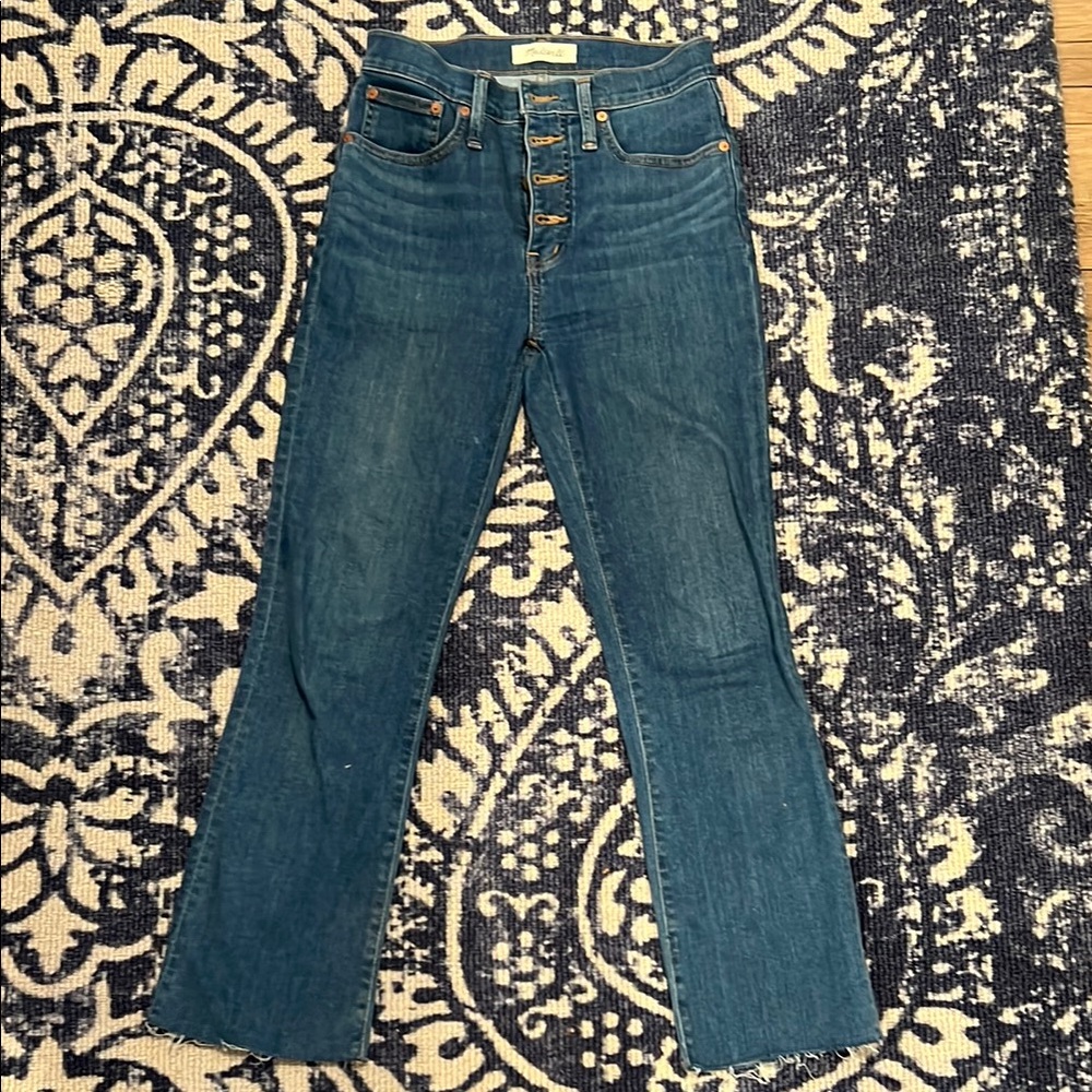 Madewell Cali Demi Boot Cut Jeans 25